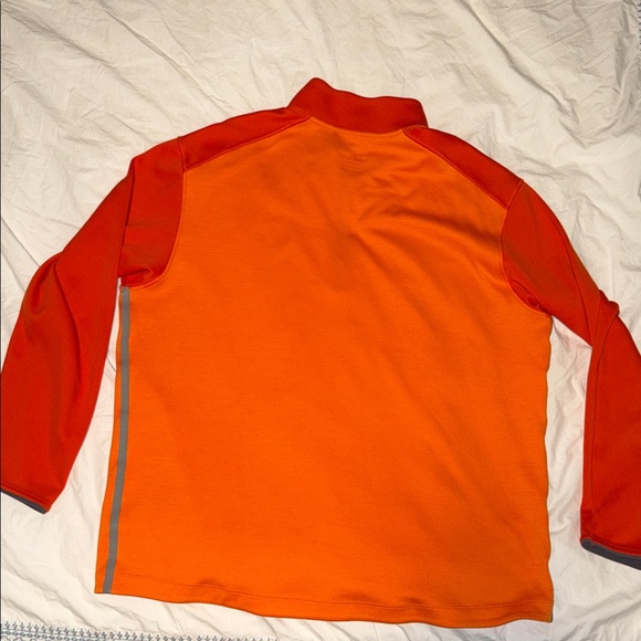 Nike Clemson Orange Quarter-Zip Pullover with Logo Size XXL - Picture 12 of 12